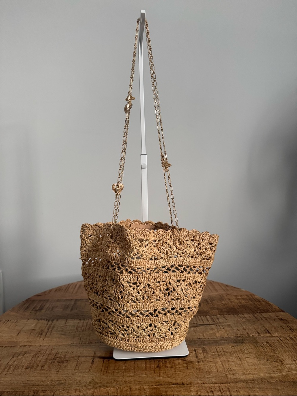Vanessa Bruno Cabas Voyage Raffia Small Tote Bag
